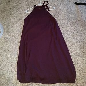 Maroon dress